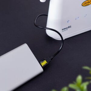 تبدیل پاوربانک به UPS مودم 12 ولت | QCadaptor